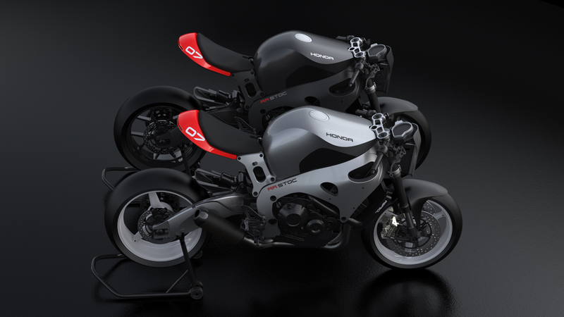 Illustration for article titled This Kit Will Transform Your Honda CBR Into A Sci-Fi Street Fighter